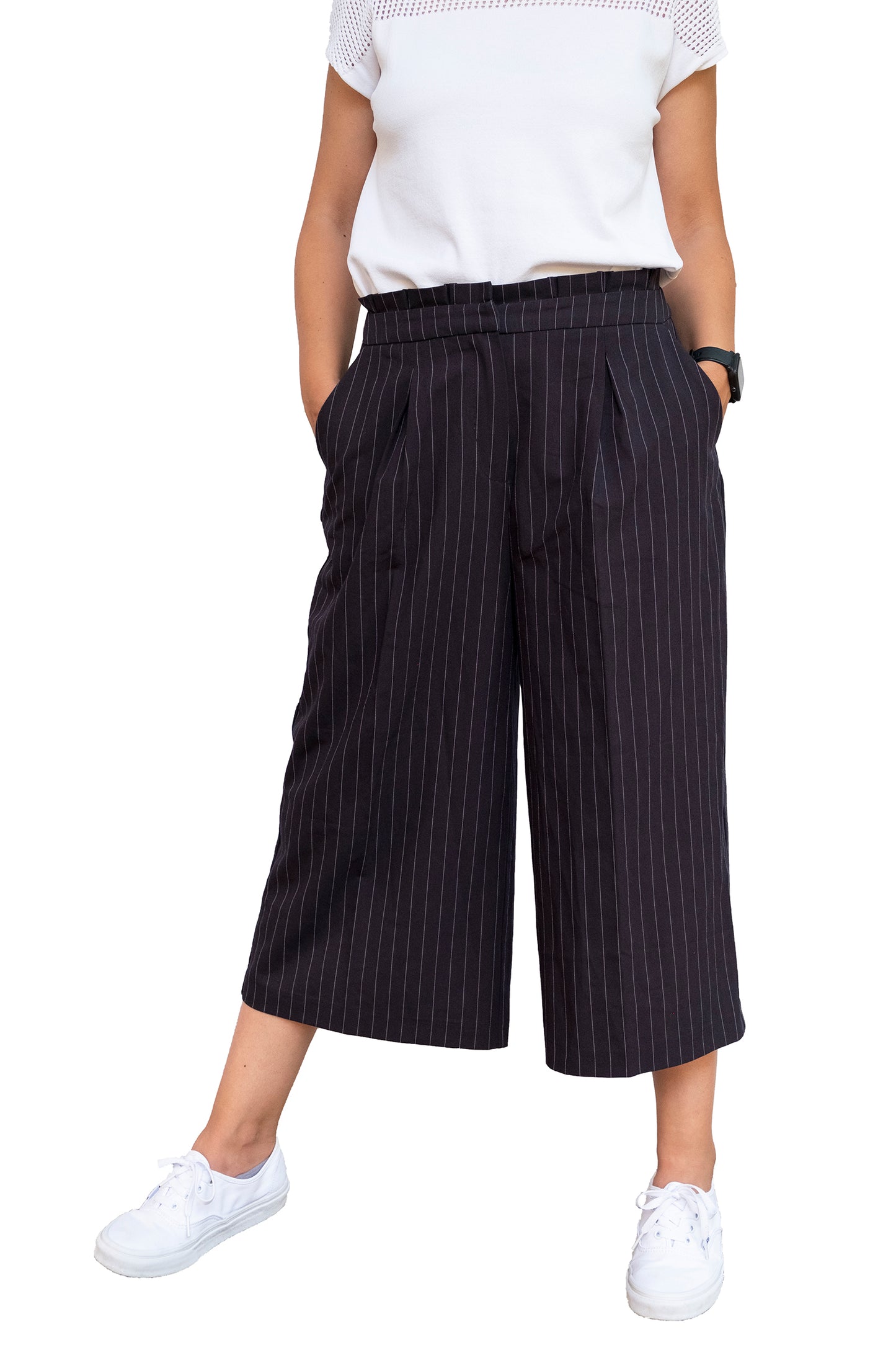 Pantaloni culotte Camaieu