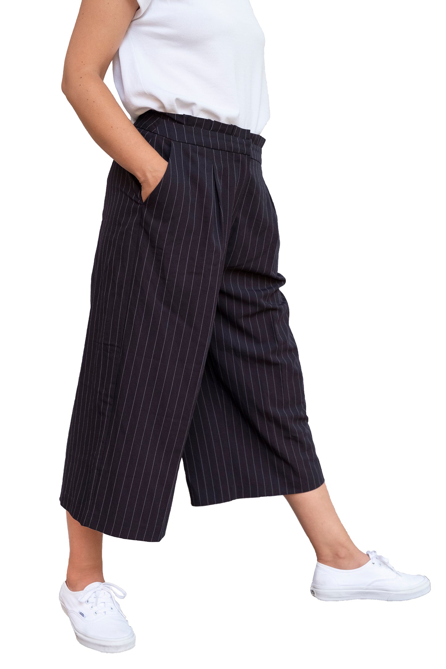 Pantaloni culotte Camaieu